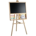Drevená tabuľa s počítadlom 89 × 45 cm