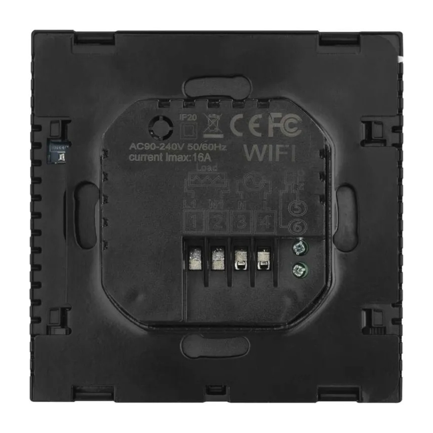 Drôtový termostat GoSmart pre podlahové kúrenie 230 V / 16 A, Wi‑Fi