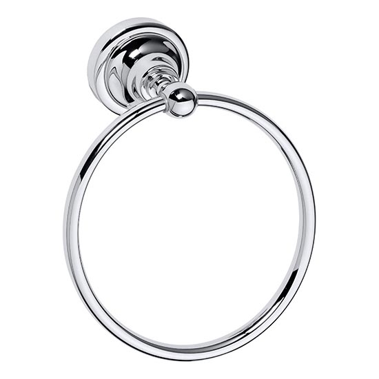 Držiak na uteráky 16x19 cm, strieborný