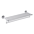 Držiak na uteráky 66,5x12 cm strieborný