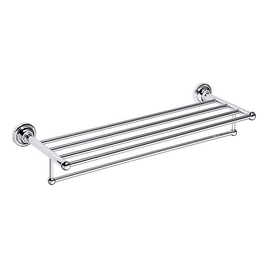 Držiak na uteráky 66,5x12 cm strieborný