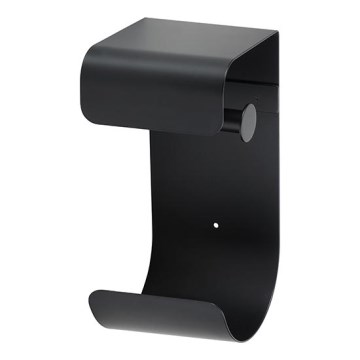 Držiak papiera 12,5x26 cm nerez/čierna