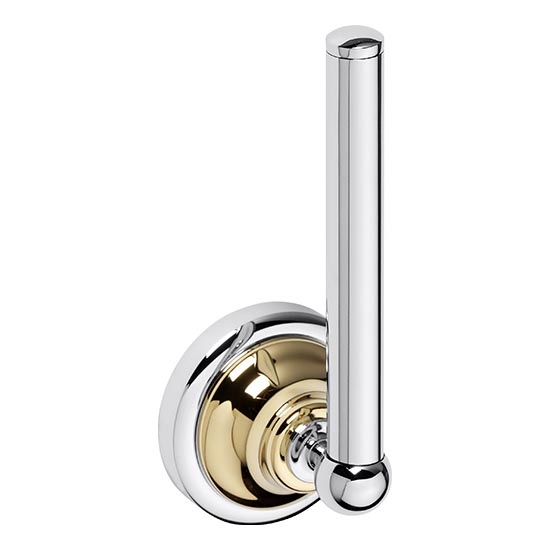 Držiak papiera 6,5x17 cm strieborný/zlatý