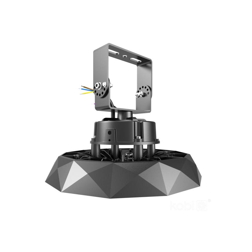 Držiak pre priemyselné svietidlo HIGHBAY, čierny