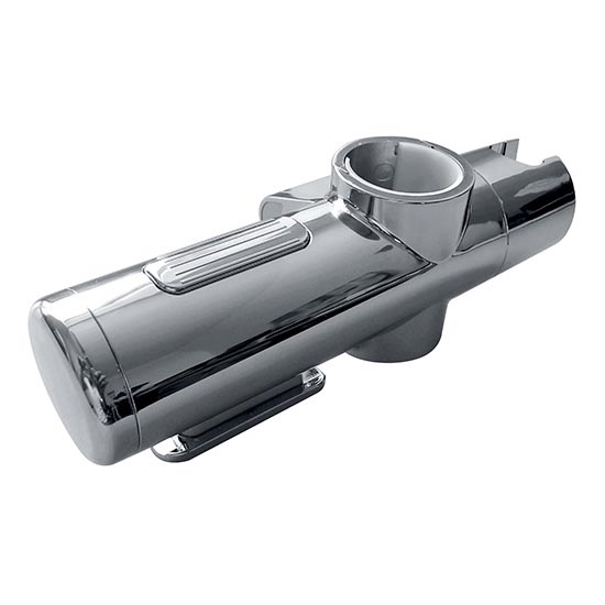 Držiak sprchy 18,2x6 cm strieborný