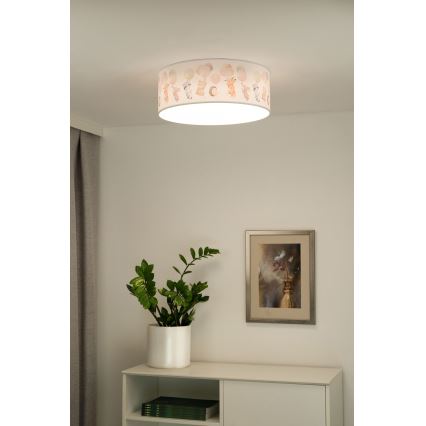 Duolla - LED Detské stropné svietidlo CORTINA LED/26W/230V pr. 40 cm 4000K