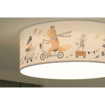 Duolla - LED Detské stropné svietidlo CORTINA LED/26W/230V pr. 40 cm 4000K