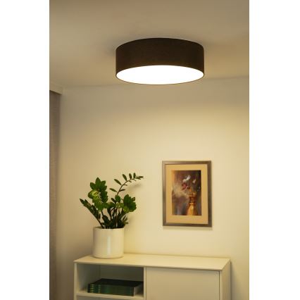 Duolla - LED Stropné svietidlo CORTINA LED/26W/230V pr. 30 cm 4000K hnedá