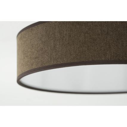Duolla - LED Stropné svietidlo CORTINA LED/26W/230V pr. 30 cm 4000K hnedá