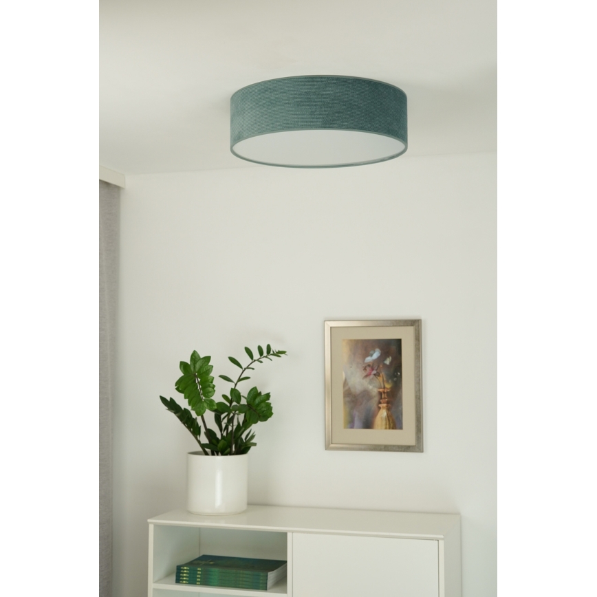 Duolla - LED Stropné svietidlo CORTINA LED/26W/230V pr. 30 cm 4000K tyrkysová