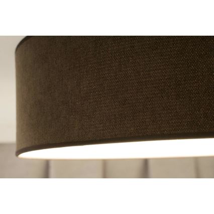 Duolla - LED Stropné svietidlo CORTINA LED/26W/230V pr. 45 cm 4000K hnedá