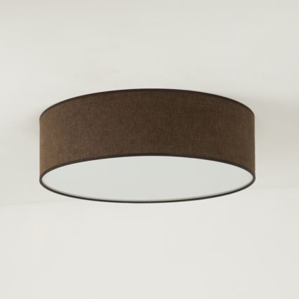 Duolla - LED Stropné svietidlo CORTINA LED/26W/230V pr. 45 cm 4000K hnedá