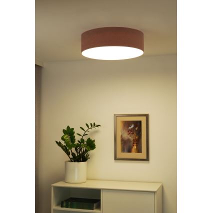 Duolla - LED Stropné svietidlo CORTINA LED/26W/230V pr. 45 cm 4000K ružová