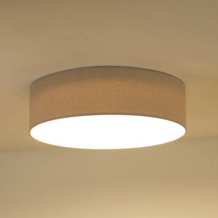 Duolla - LED Stropné svietidlo CORTINA LED/26W/230V pr. 45 cm 4000K šedá
