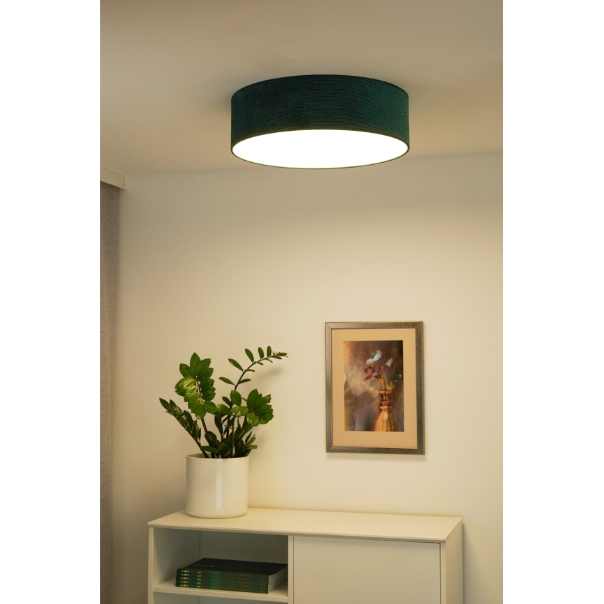 Duolla - LED Stropné svietidlo CORTINA LED/26W/230V pr. 45 cm 4000K zelená