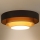 Duolla - LED Stropné svietidlo LUNETA LED/26W/230V pr. 60 cm 4000K hnedá/zlatá/krémová