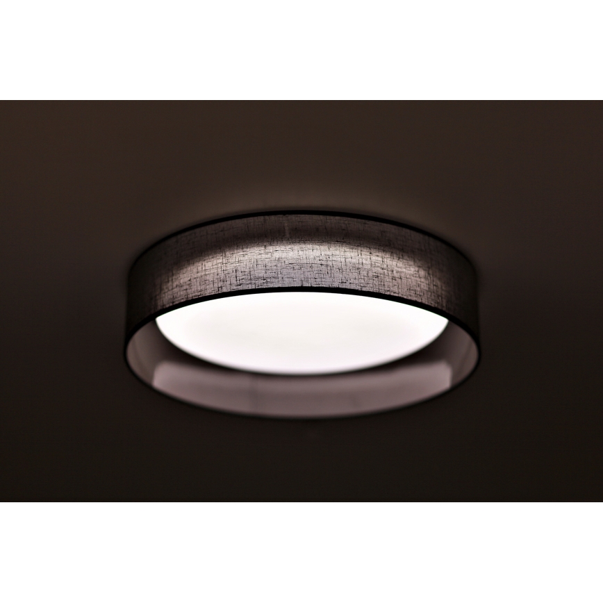 Duolla - LED Stropné svietidlo ROLLER LED/24W/230V pr. 45 cm antracit
