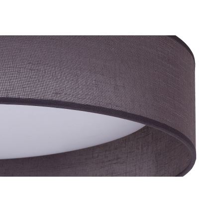 Duolla - LED Stropné svietidlo ROLLER LED/24W/230V pr. 45 cm antracit