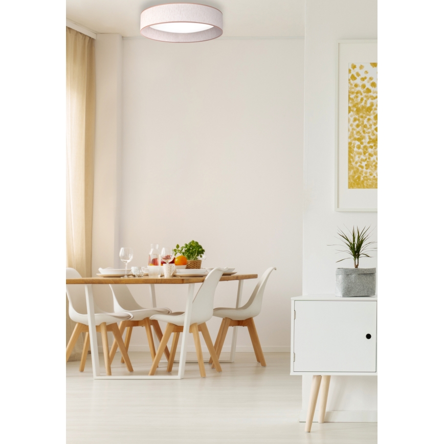 Duolla - LED Stropné svietidlo ROLLER LED/24W/230V pr. 45 cm béžová