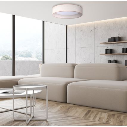 Duolla - LED Stropné svietidlo ROLLER LED/24W/230V pr. 45 cm béžová