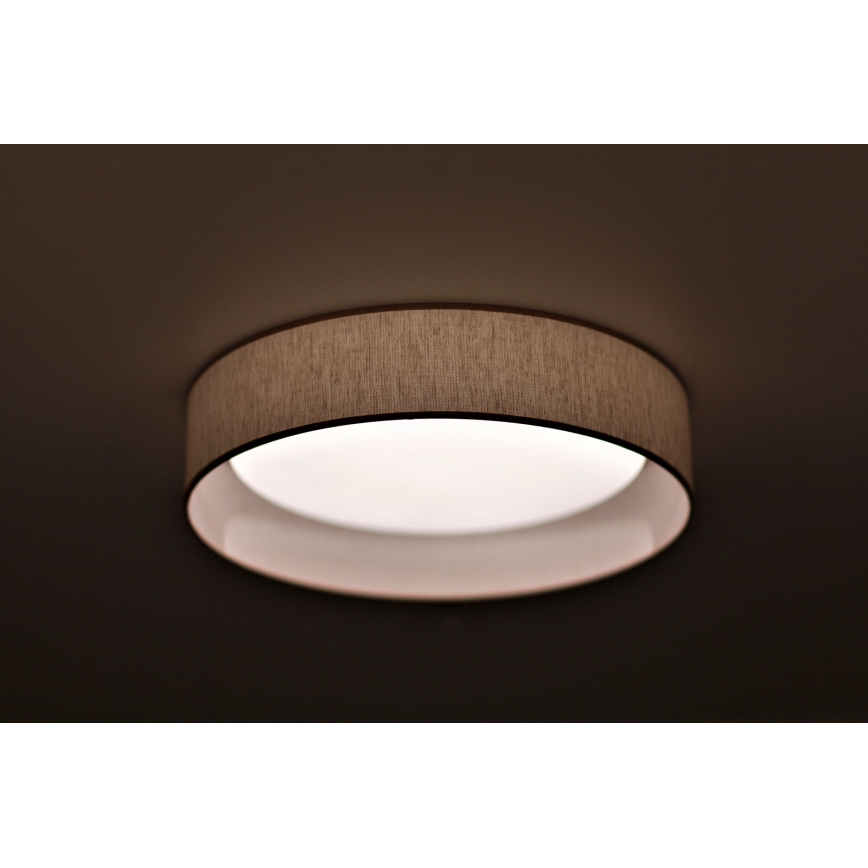 Duolla - LED Stropné svietidlo ROLLER LED/24W/230V pr. 45 cm béžová
