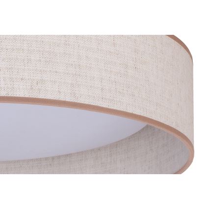 Duolla - LED Stropné svietidlo ROLLER LED/24W/230V pr. 45 cm béžová
