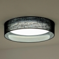 Duolla - LED Stropné svietidlo ROLLER LED/24W/230V pr. 45 cm čierna