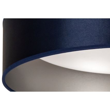 Duolla - LED Stropné svietidlo ROLLER LED/24W/230V pr. 45 cm modrá/strieborná