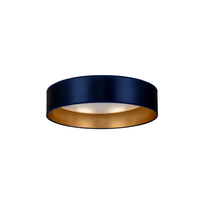 Duolla - LED Stropné svietidlo ROLLER LED/24W/230V pr. 45 cm modrá/zlatá