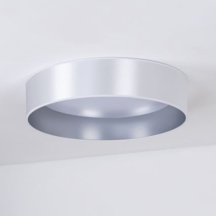 Duolla - LED Stropné svietidlo ROLLER LED/24W/230V pr. 45 cm strieborná