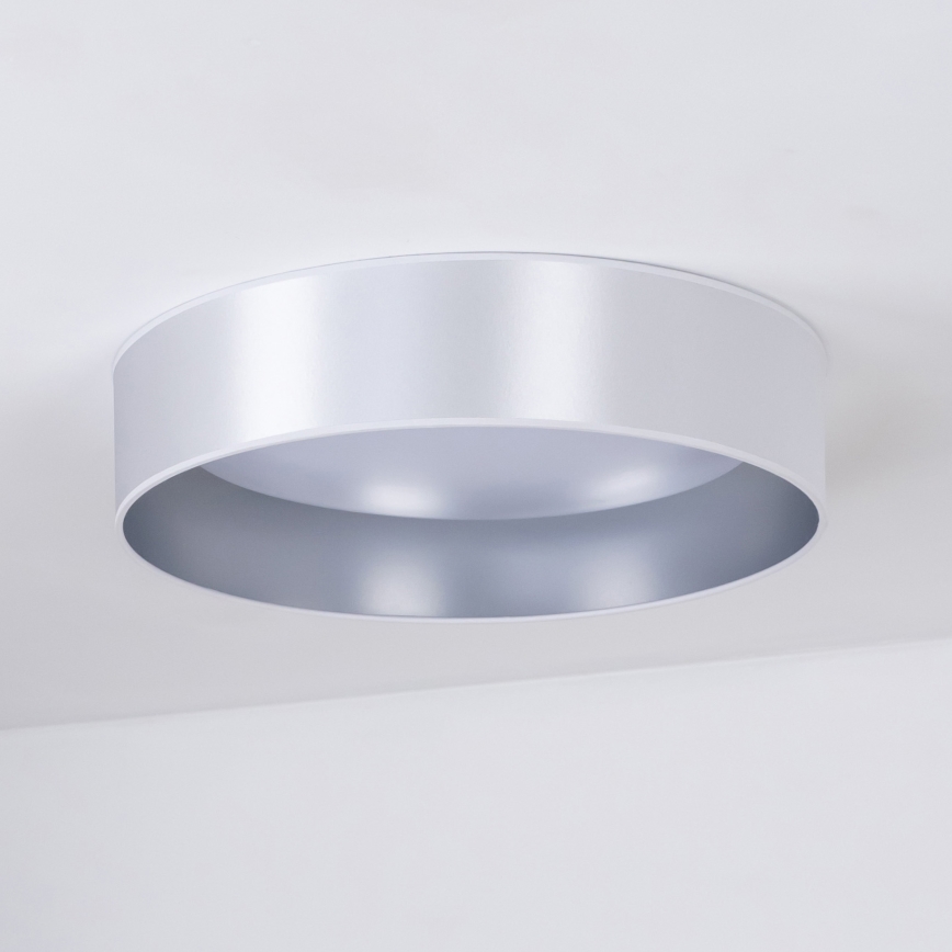 Duolla - LED Stropné svietidlo ROLLER LED/24W/230V pr. 45 cm strieborná