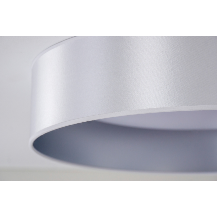 Duolla - LED Stropné svietidlo ROLLER LED/24W/230V pr. 45 cm strieborná