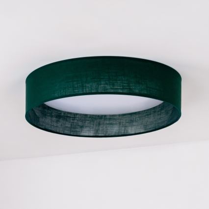 Duolla - LED Stropné svietidlo ROLLER LED/24W/230V pr. 45 cm zelená