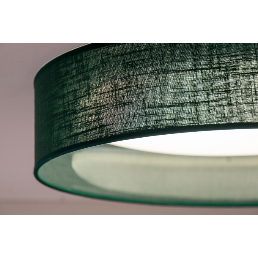 Duolla - LED Stropné svietidlo ROLLER LED/24W/230V pr. 45 cm zelená