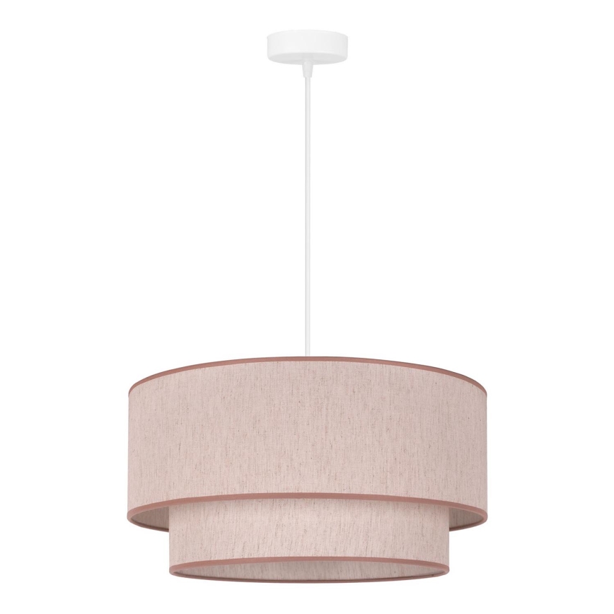 Duolla - Luster na lanku BOHO 1xE27/40W/230V pr. 45 cm béžová