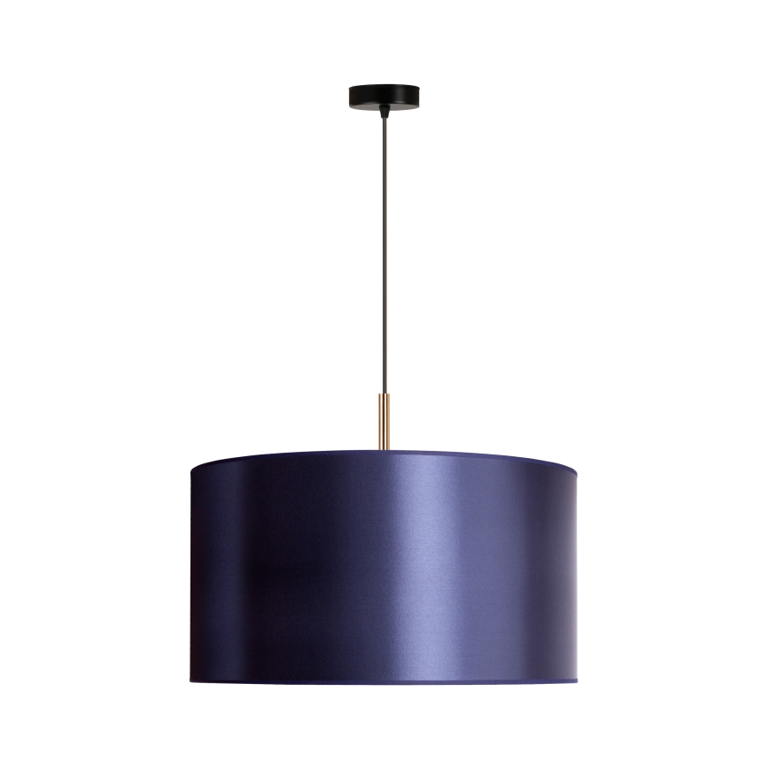 Duolla - Luster na lanku CANNES 1xE27/15W/230V pr. 45 cm modrá/medená
