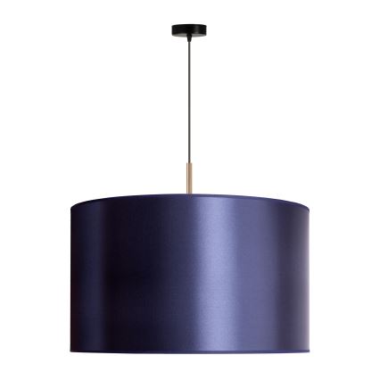 Duolla - Luster na lanku CANNES 1xE27/15W/230V pr. 50 cm modrá/medená