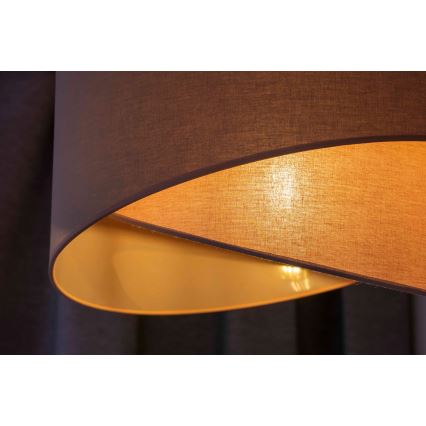 Duolla - Luster na lanku CELLO 1xE27/40W/230V pr. 45 cm ružová