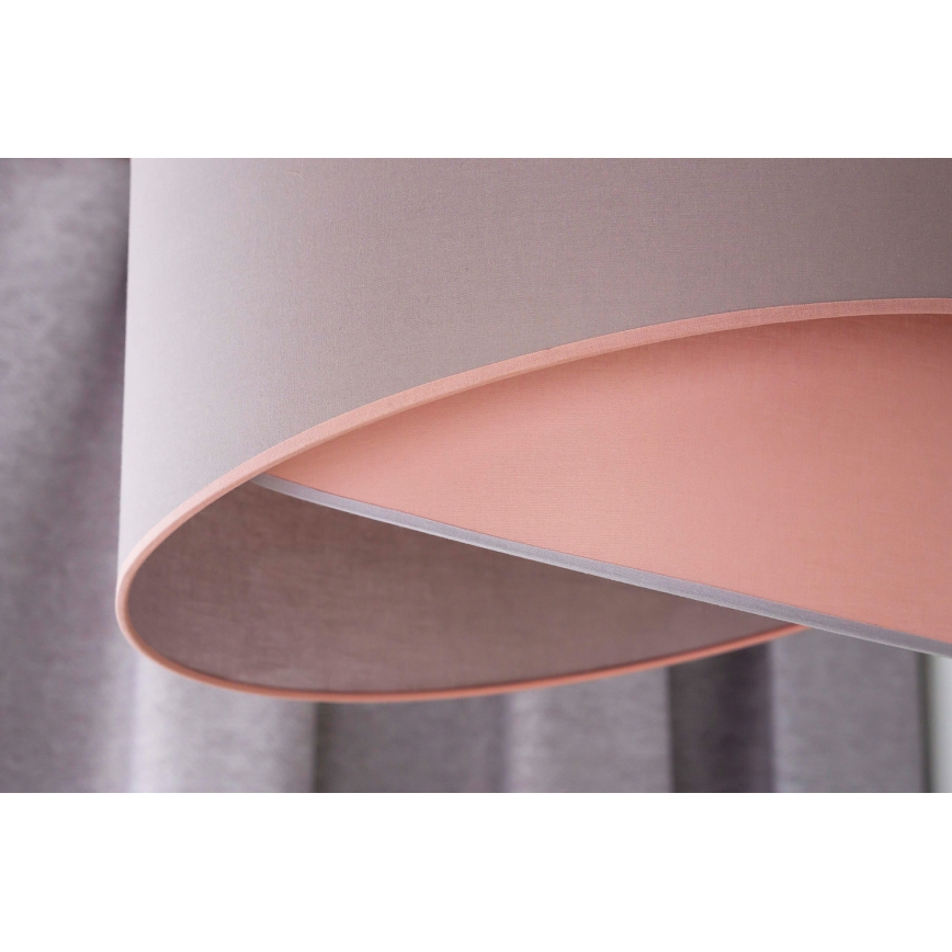 Duolla - Luster na lanku CELLO 1xE27/40W/230V pr. 45 cm ružová