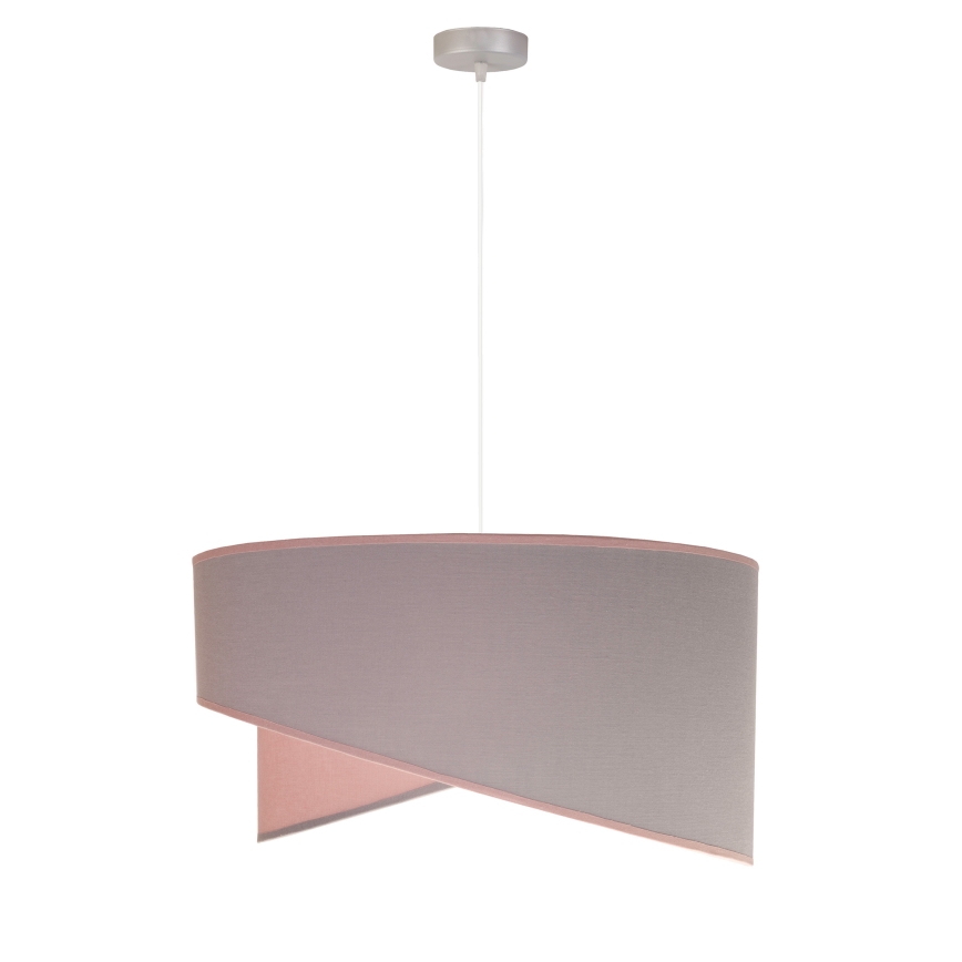 Duolla - Luster na lanku CELLO 1xE27/40W/230V pr. 45 cm ružová