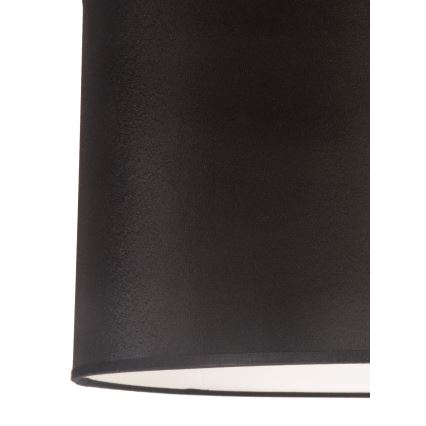 Duolla - Luster na lanku DORSET 1xE27/40W/230V pr. 45 cm čierna