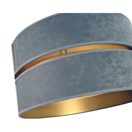 Duolla - Luster na lanku DUO 1xE27/15W/230V pr. 40 cm šedá