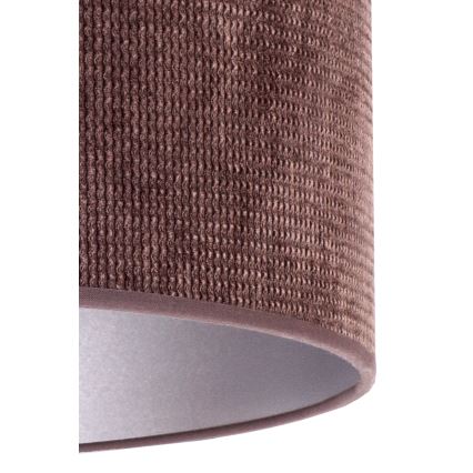 Duolla - Luster na lanku LYON 1xE27/15W/230V pr. 40 cm hnedá