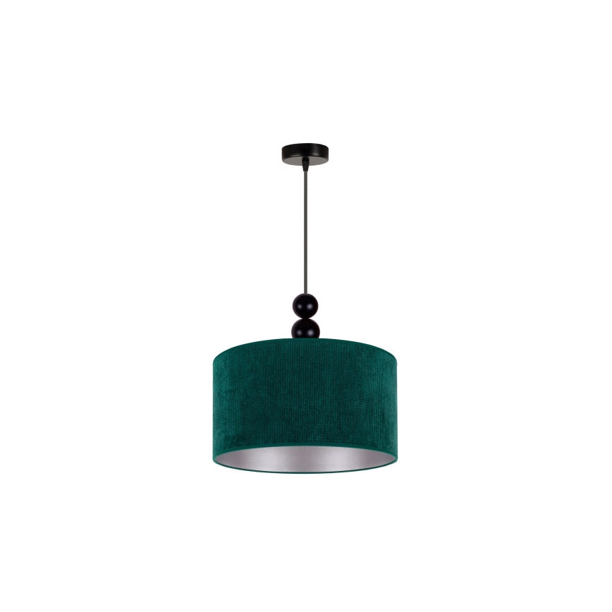 Duolla - Luster na lanku LYON 1xE27/15W/230V pr. 40 cm zelená