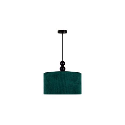 Duolla - Luster na lanku LYON 1xE27/15W/230V pr. 40 cm zelená