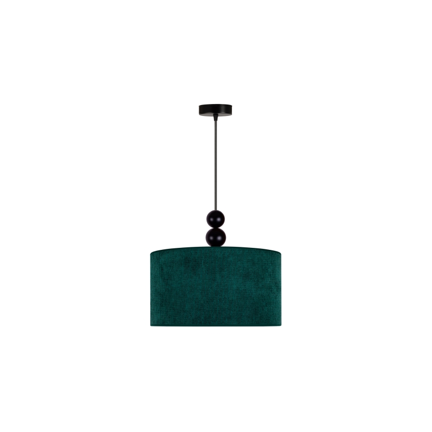Duolla - Luster na lanku LYON 1xE27/15W/230V pr. 40 cm zelená