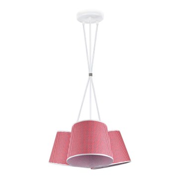 Duolla - Luster na tyči ROSSA 3xE27/40W/230V pr. 40 cm