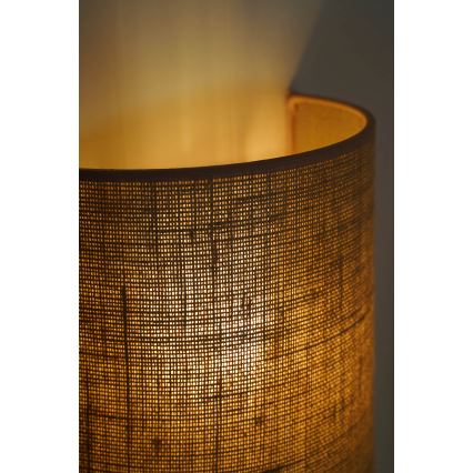 Duolla - Nástenné svietidlo YUTE 1xE27/15W/230V pr. 20 cm hnedá