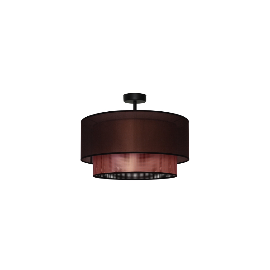 Duolla - Prisadený luster COPPER SHINY 1xE27/15W/230V pr. 45 cm hnedá/medená