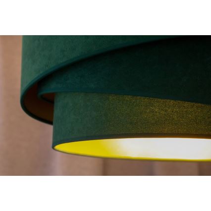 Duolla - Prisadený luster KOBO 1xE27/15W/230V pr. 45 cm zelená
